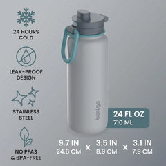 Bentgo Flip 2-in-1 Water Bottle (24 fl oz)
